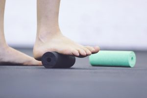 Blackroll Mini to improve flexibility in the foot