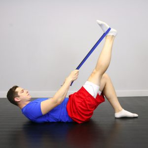 Stretching with CanDo® Resistance Bands - Fabrication Enterprises